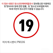 여자섹시팬티 PW106